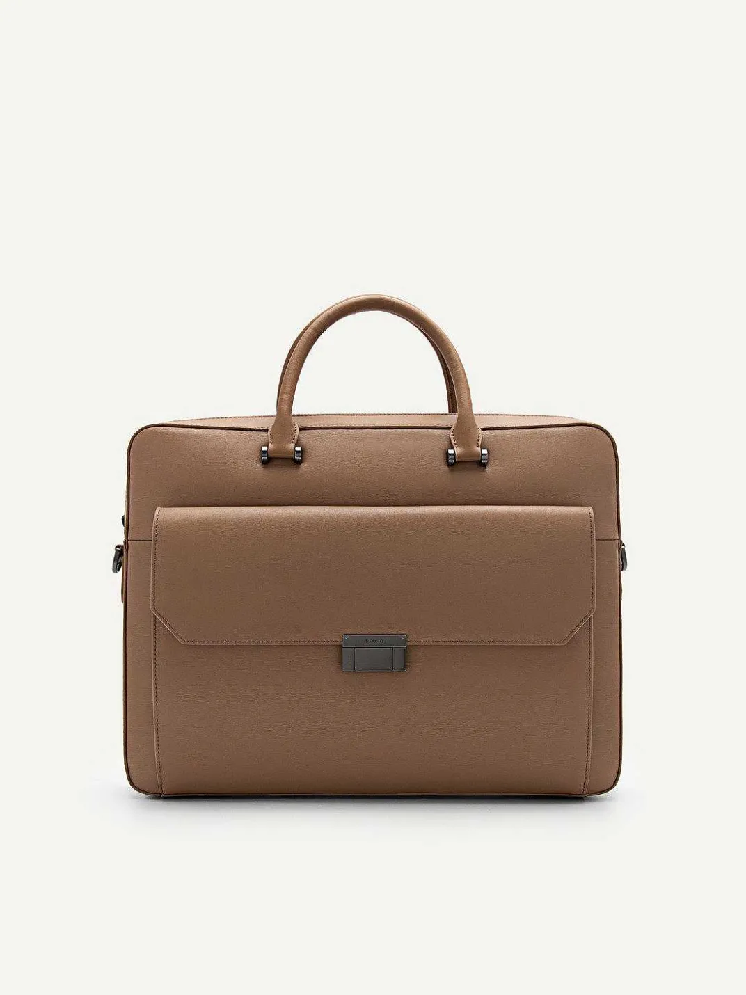 Henry Textured Leather Briefcase<PEDRO Clearance