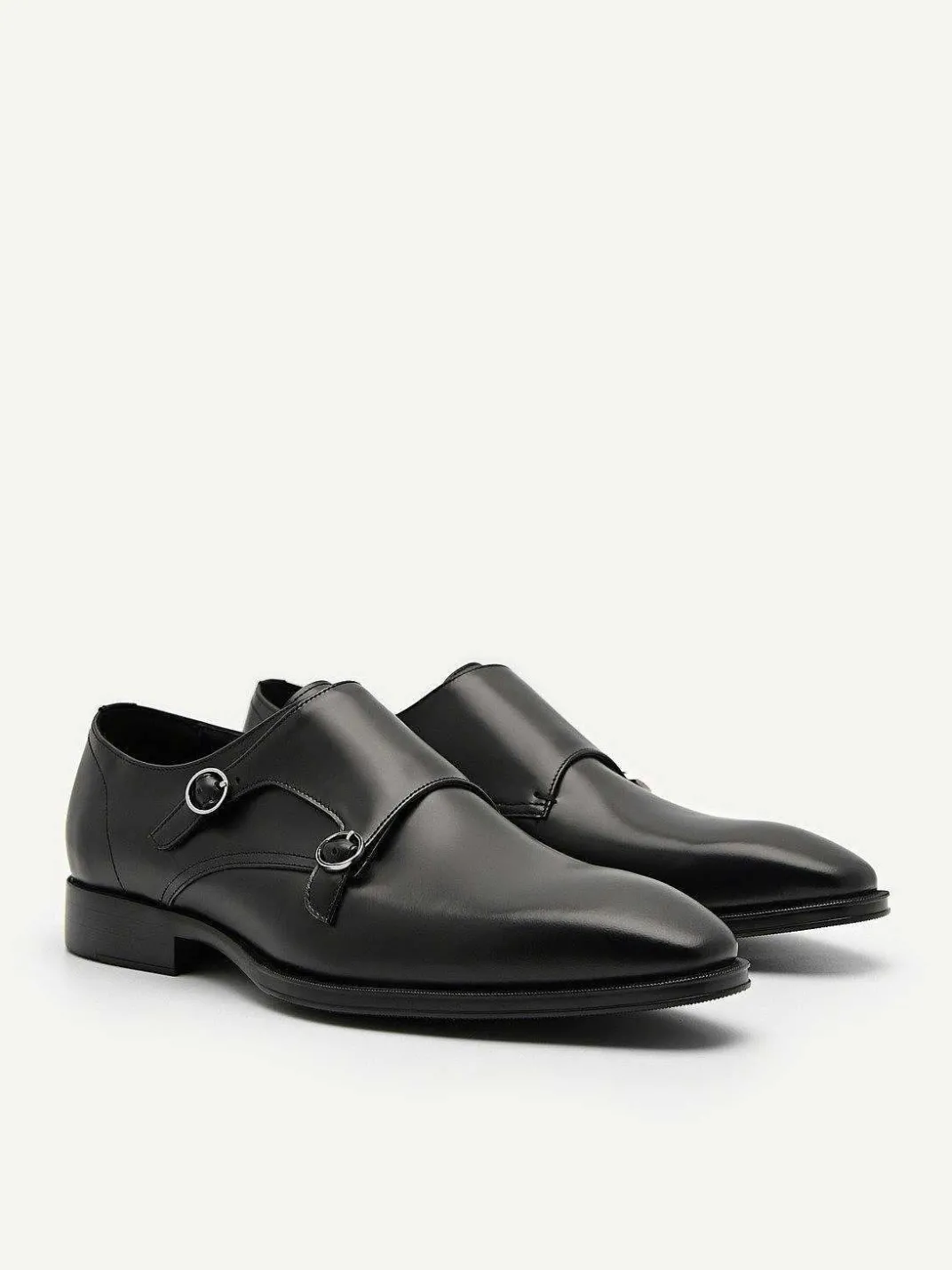 Holly Leather Double Monkstrap Shoes<PEDRO Online