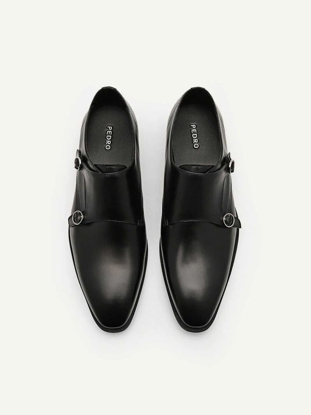 Holly Leather Double Monkstrap Shoes<PEDRO Online