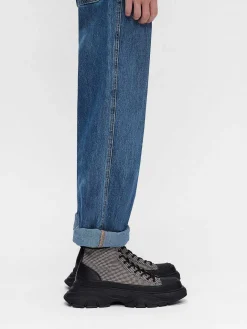 Hybrix Lace-Up Boots<PEDRO New