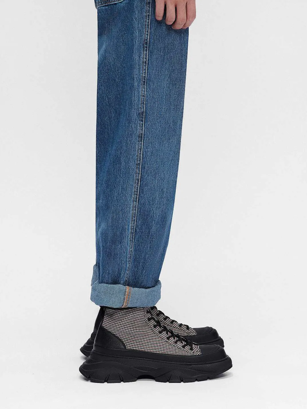 Hybrix Lace-Up Boots<PEDRO New
