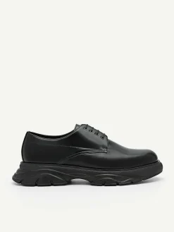 Hybrix Leather Derby Shoes<PEDRO