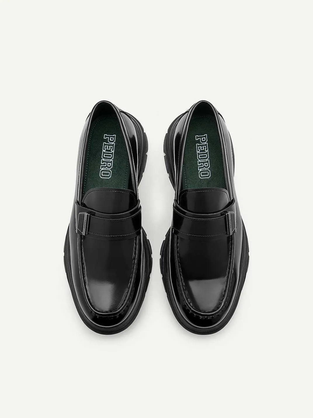 Hybrix Leather Loafers<PEDRO Hot