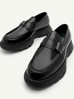 Hybrix Leather Loafers<PEDRO Hot
