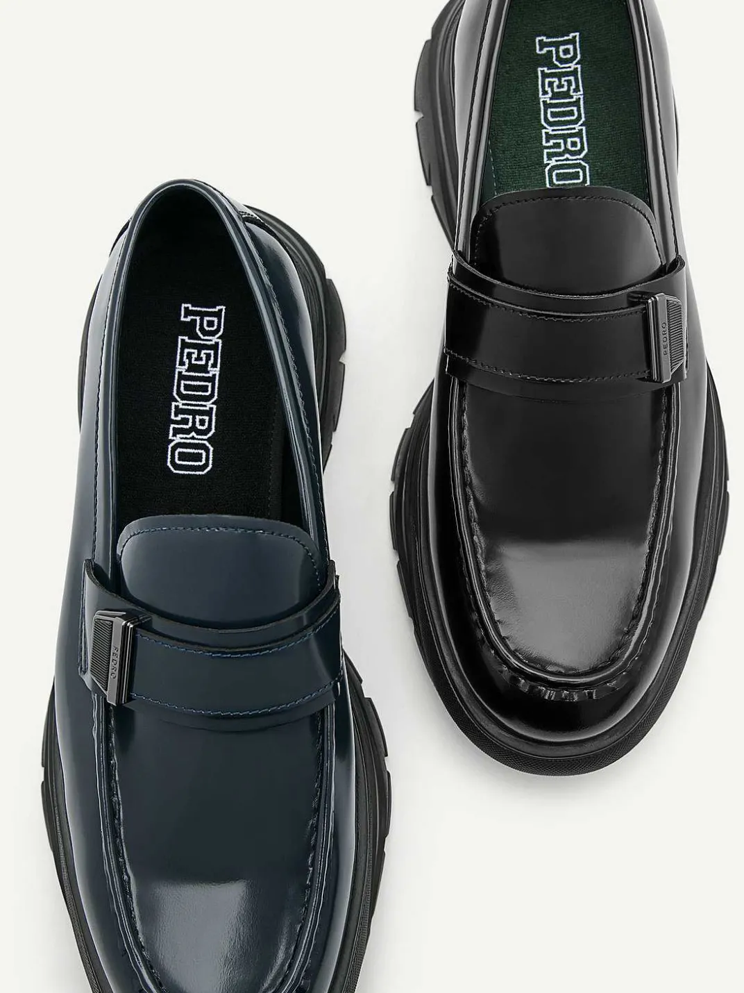 Hybrix Leather Loafers<PEDRO Hot