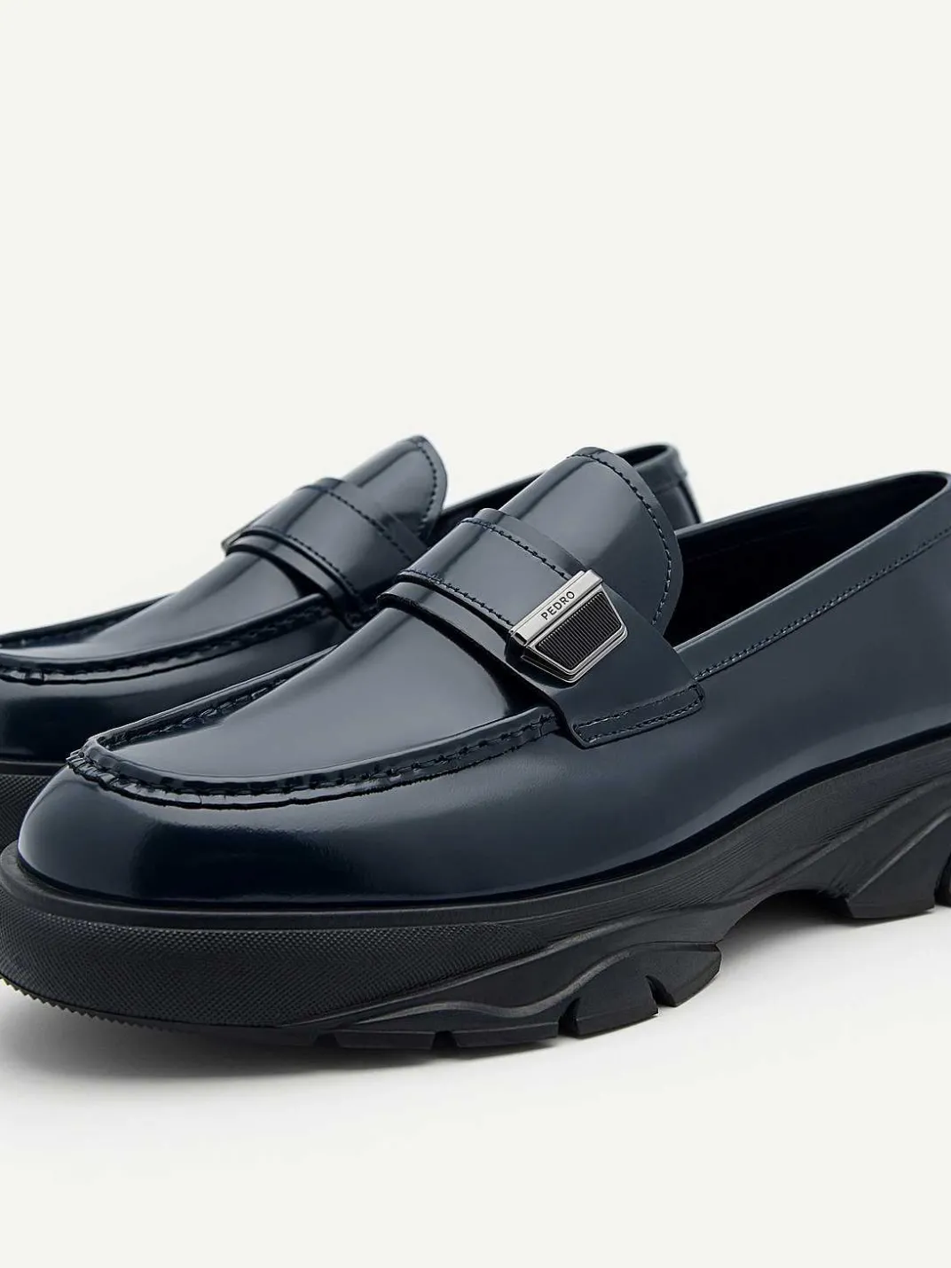 Hybrix Leather Loafers<PEDRO Outlet