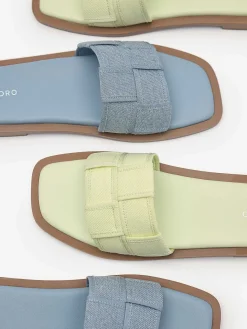 Ibiza Woven Slip-On Sandals<PEDRO New