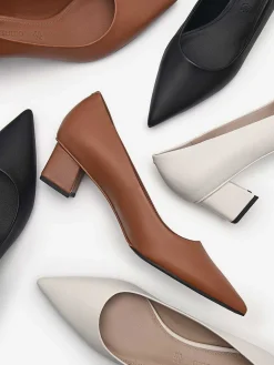 Ines Leather Pumps<PEDRO Best