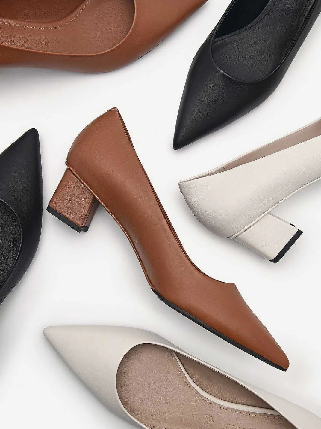 Ines Leather Pumps<PEDRO Best