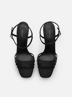 Iza Fabric Platform Heel Sandals<PEDRO Clearance