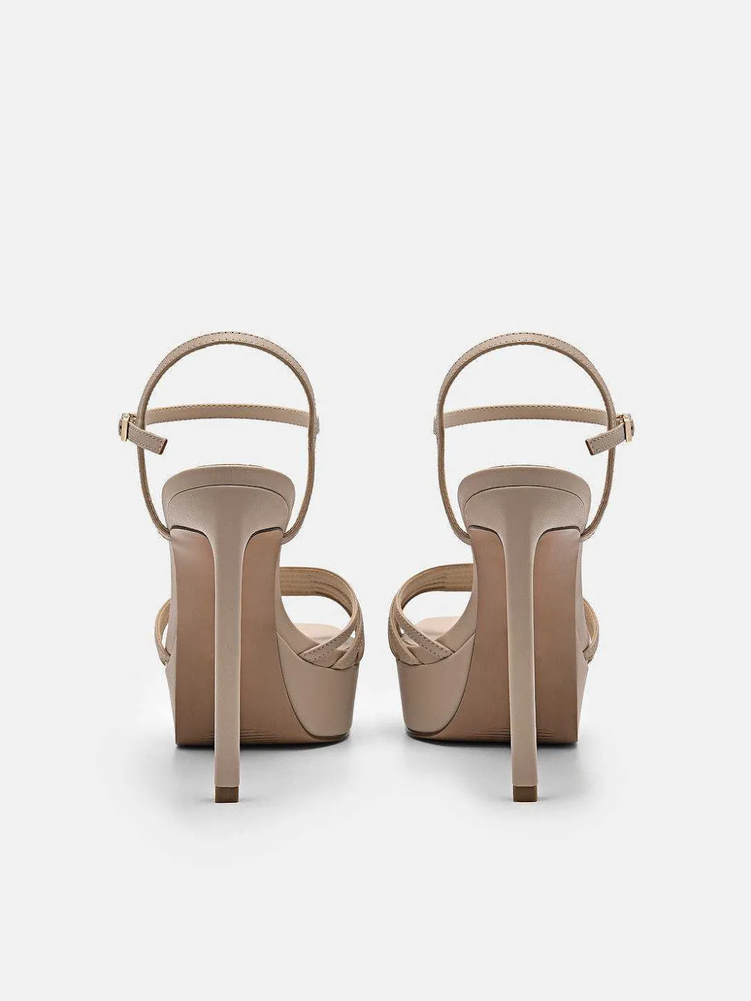 Iza Platform Heel Sandals<PEDRO