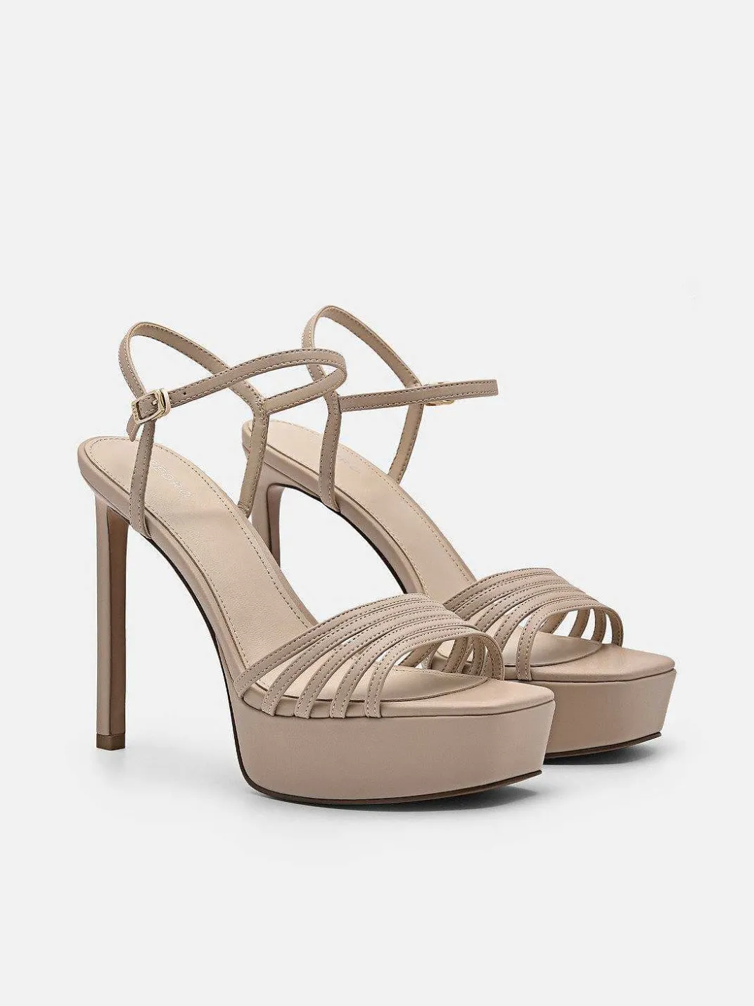 Iza Platform Heel Sandals<PEDRO
