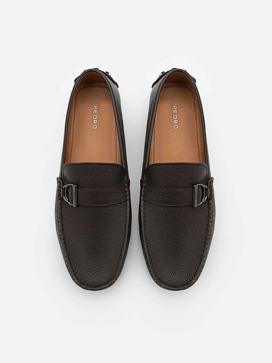 Jackson Leather Driving Shoes<PEDRO New