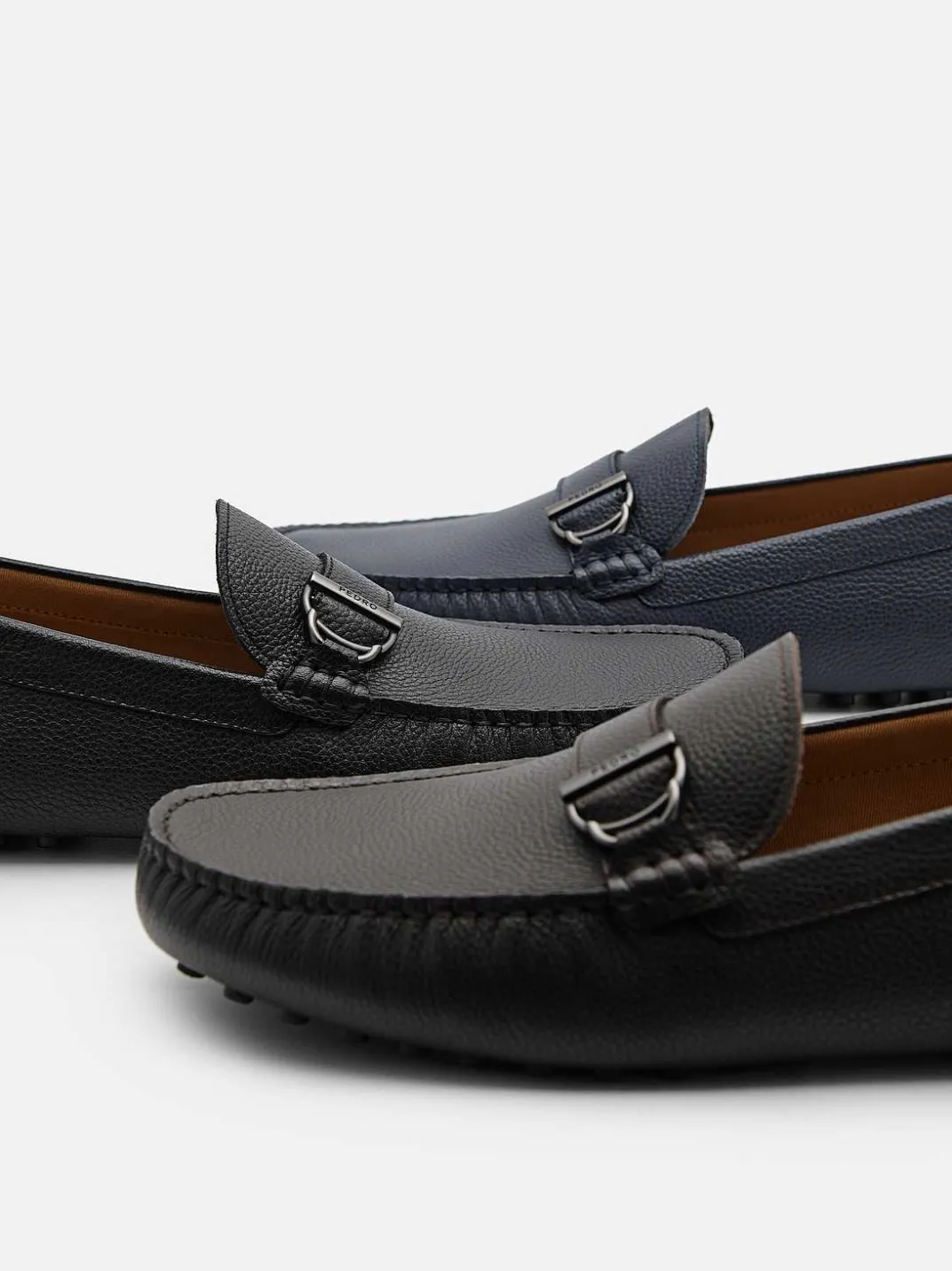 Jackson Leather Driving Shoes<PEDRO New