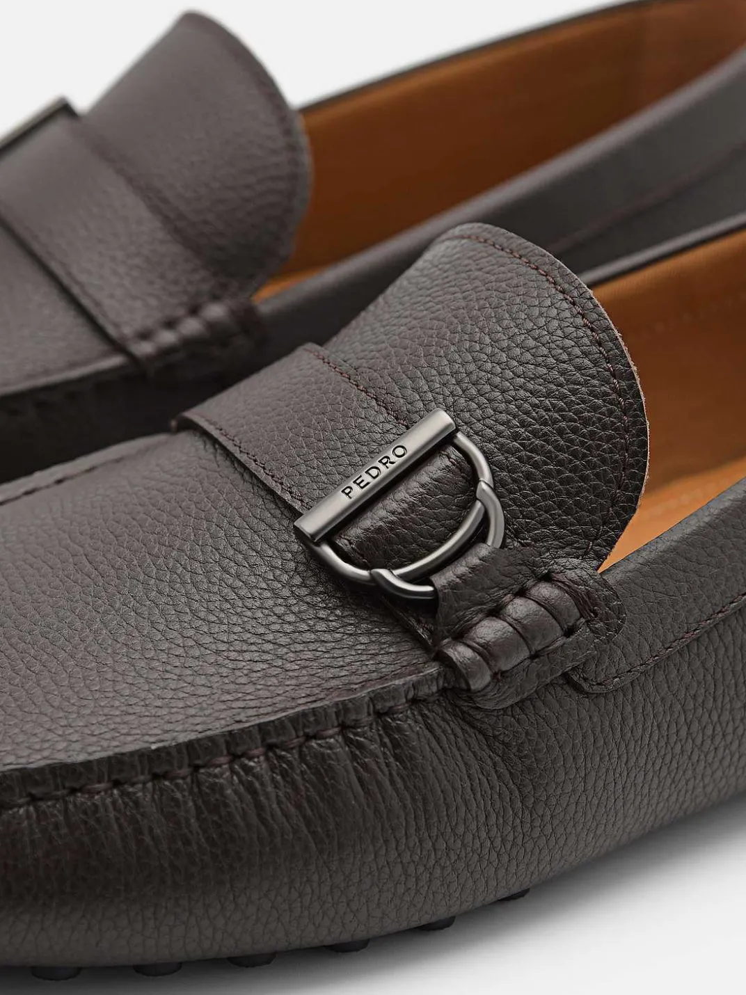 Jackson Leather Driving Shoes<PEDRO New