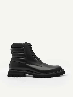 Jay Leather Boots<PEDRO Online