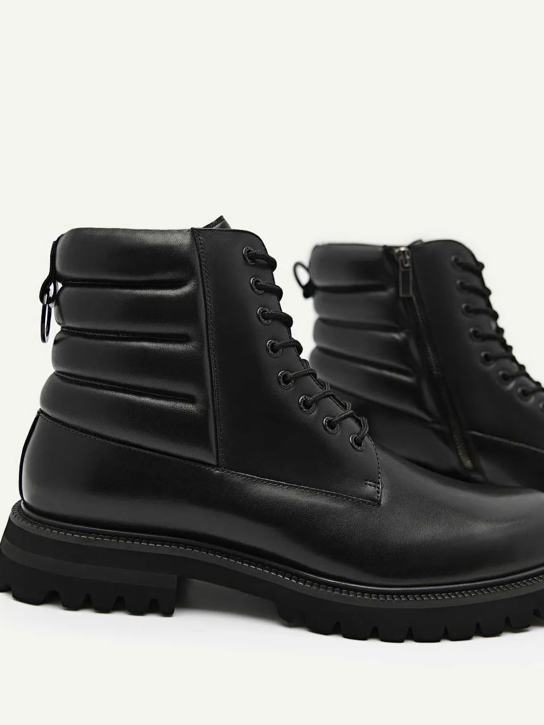 Jay Leather Boots<PEDRO Online