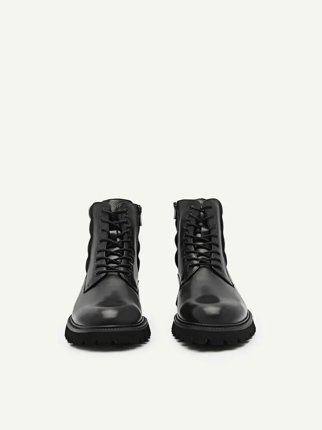 Jay Leather Boots<PEDRO Online