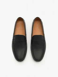 Leather Band Driving Shoes<PEDRO Clearance