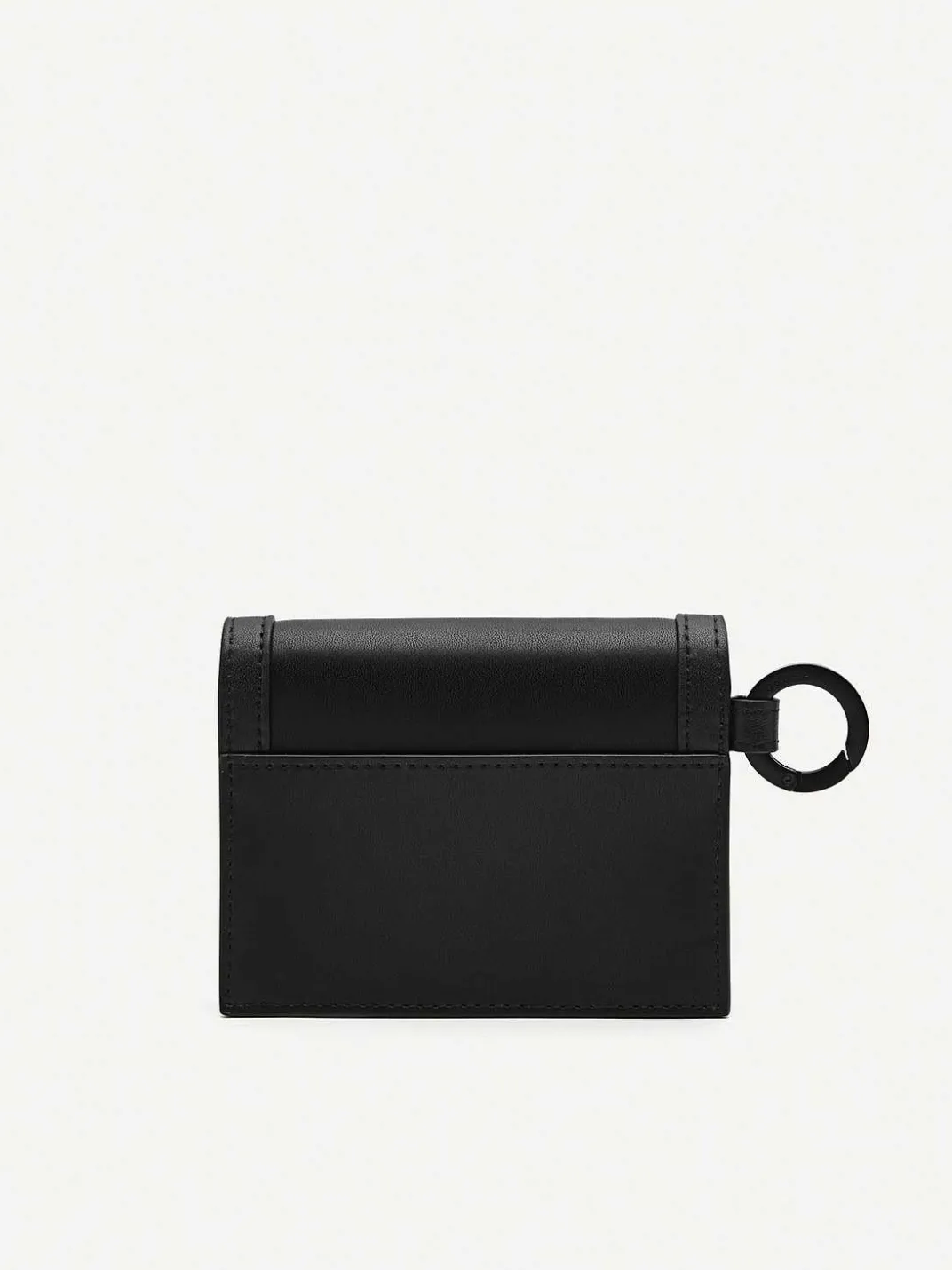 Leather Bi-Fold Card Holder With Key Ring<PEDRO Outlet