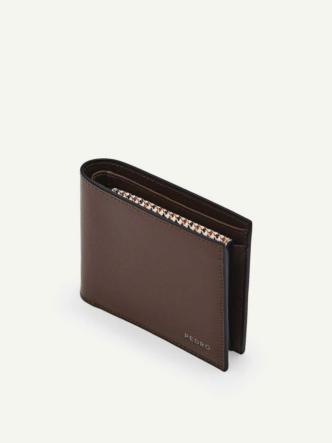 Leather Bi-Fold Coin Wallet<PEDRO Clearance