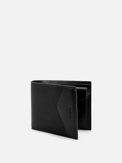 Leather Bi-Fold Coin Wallet<PEDRO Outlet