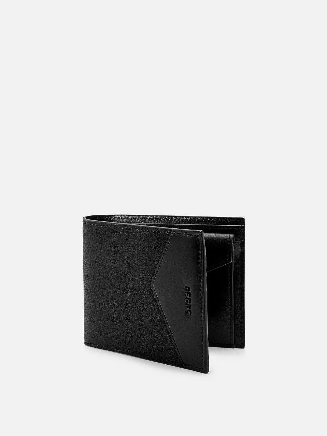 Leather Bi-Fold Coin Wallet<PEDRO Outlet