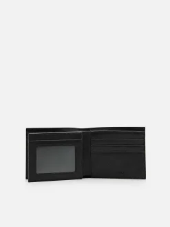 Leather Bi-Fold Flip Wallet<PEDRO