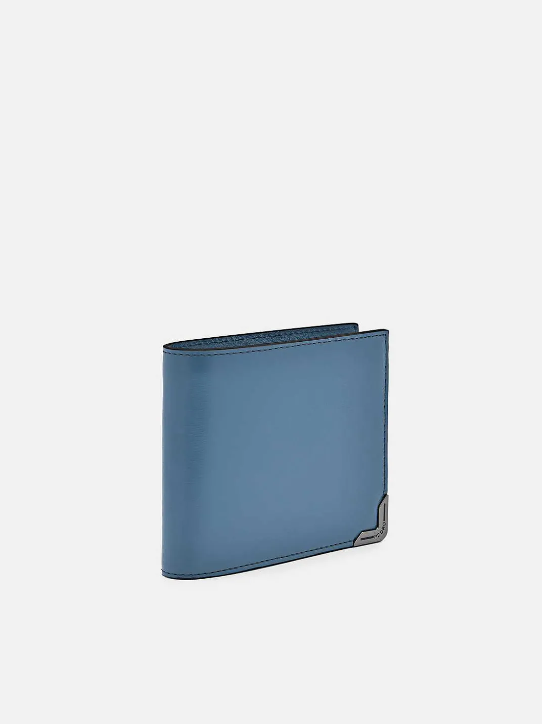 Leather Bi-Fold Flip Wallet<PEDRO Outlet