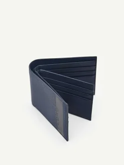 Leather Bi-Fold Flip Wallet<PEDRO New