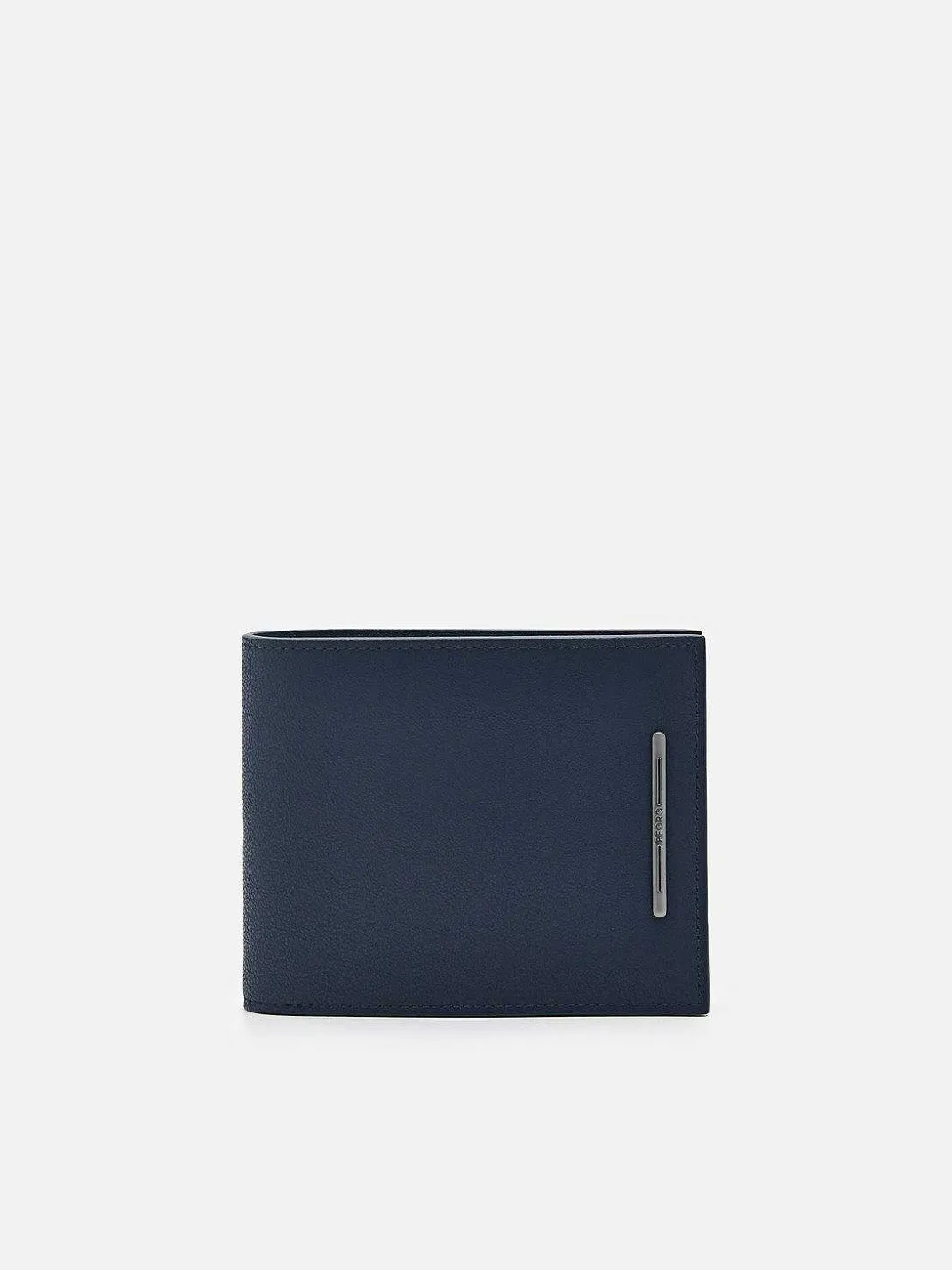 Leather Bi-Fold Flip Wallet<PEDRO