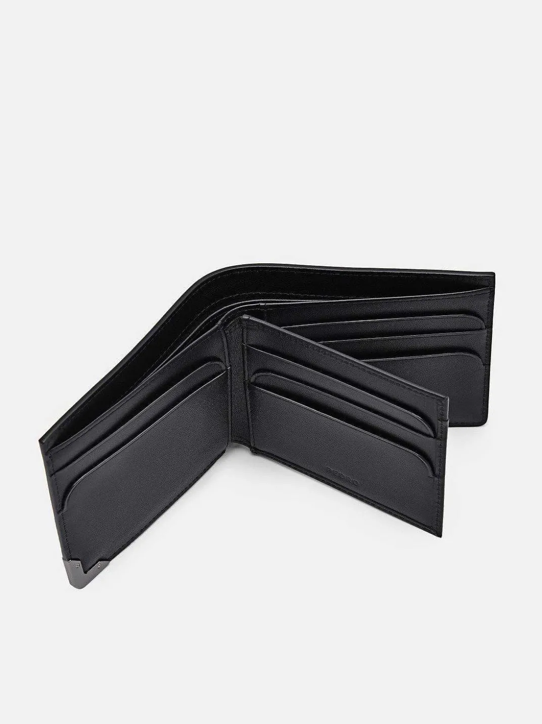 Leather Bi-Fold Flip Wallet<PEDRO Discount