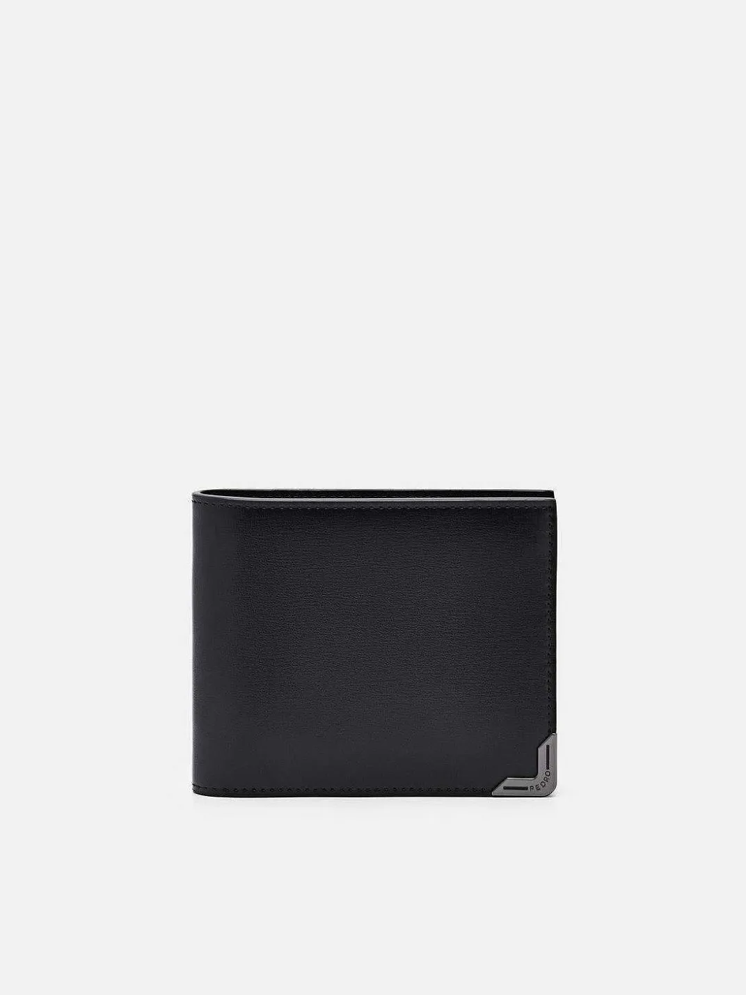 Leather Bi-Fold Flip Wallet<PEDRO Discount
