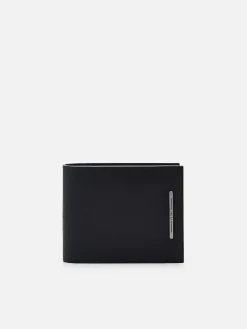 Leather Bi-Fold Flip Wallet<PEDRO Sale
