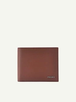 Leather Bi-Fold Wallet With Coin Pouch<PEDRO New