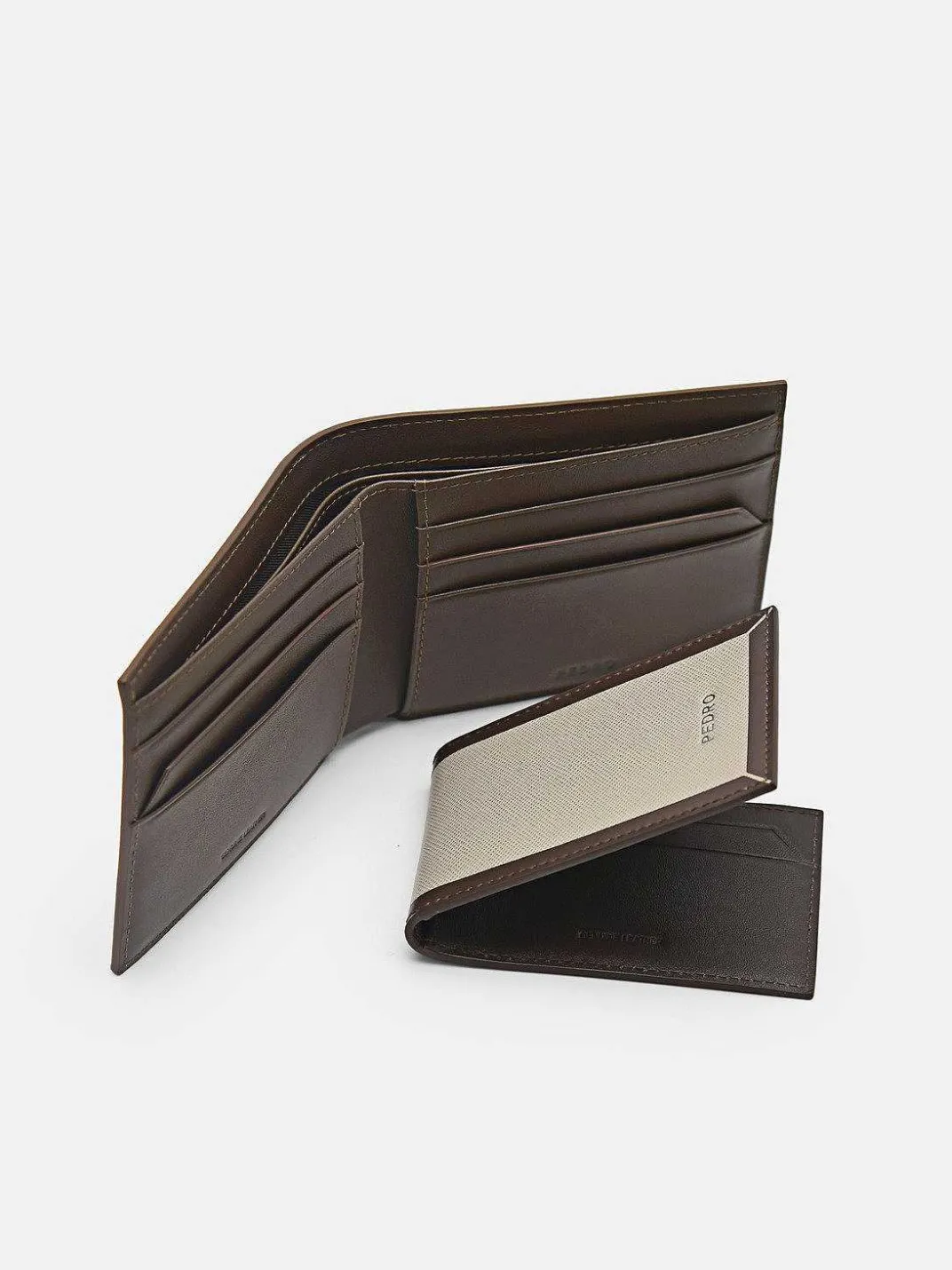 Leather Bi-Fold Wallet With Insert<PEDRO Best
