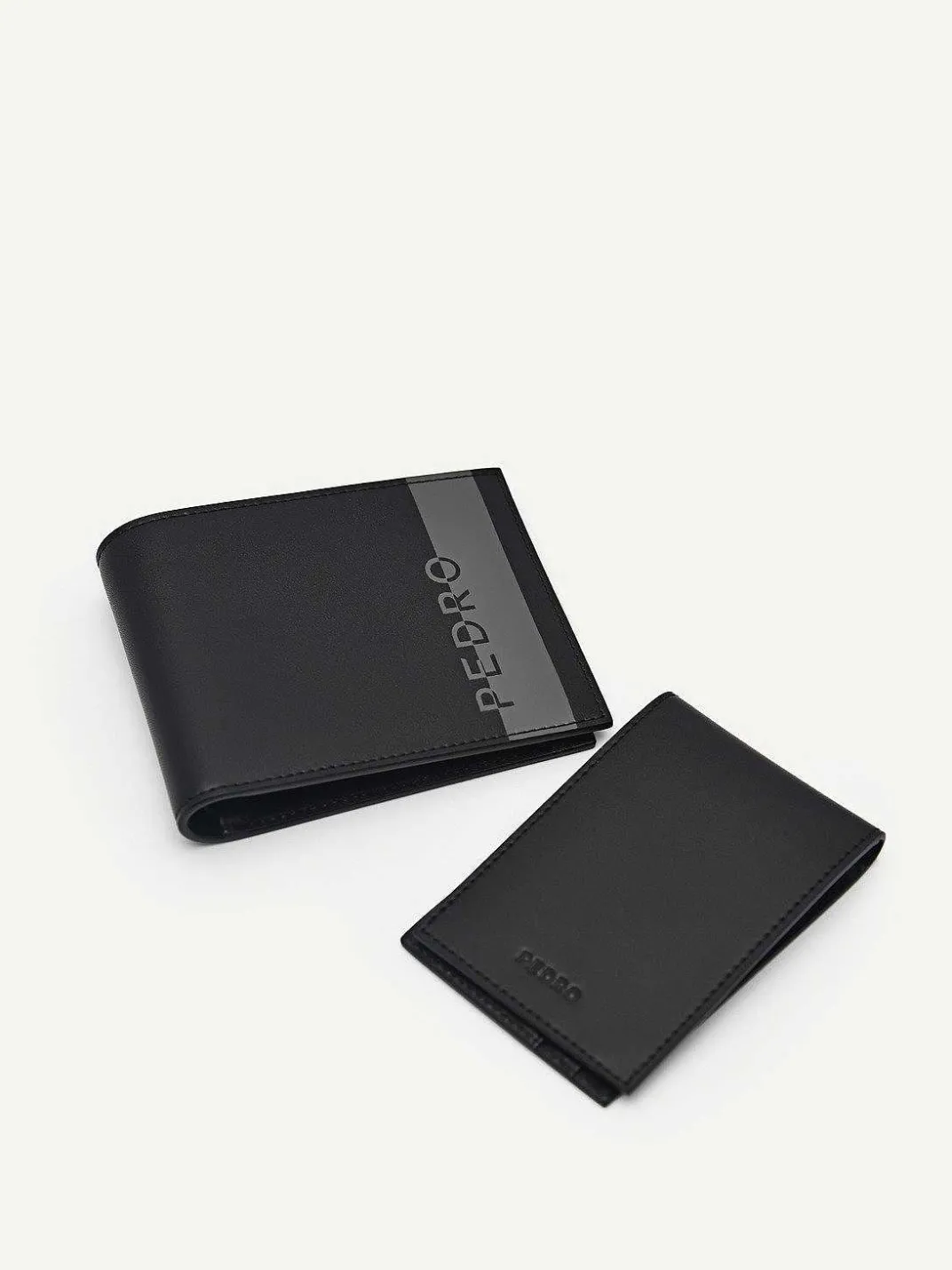 Leather Bi-Fold Wallet With Insert<PEDRO Sale