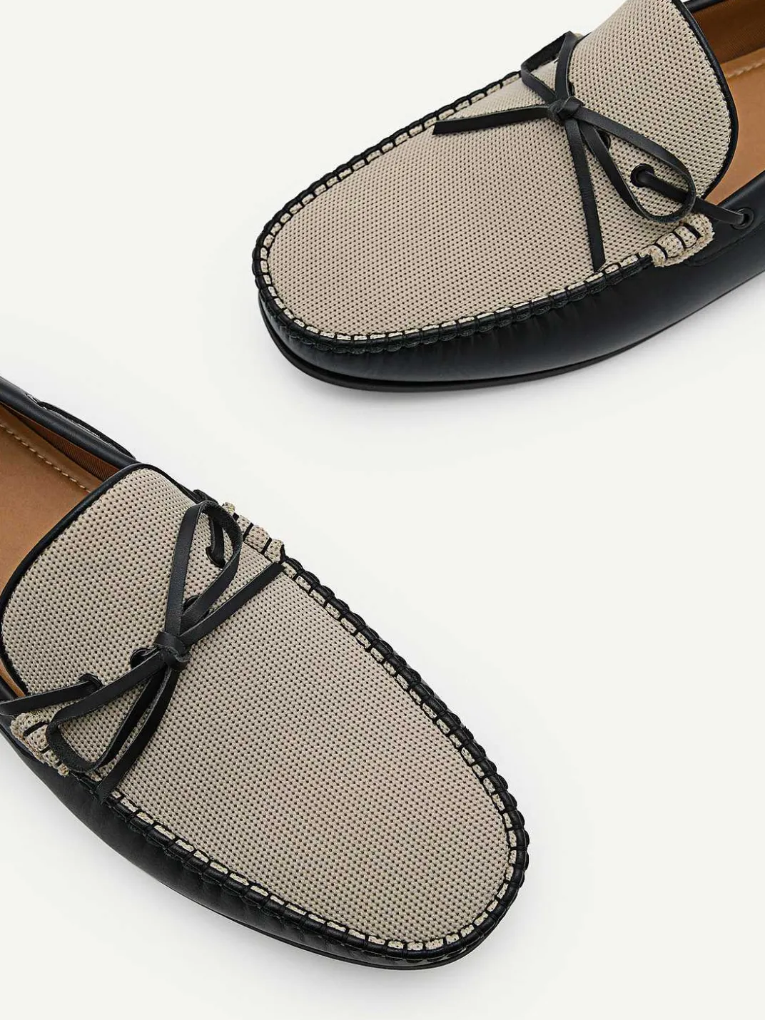 Leather Bow Driving Shoes<PEDRO Sale