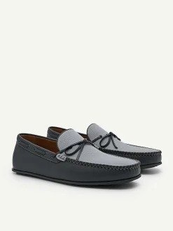 Leather Bow Driving Shoes<PEDRO Online