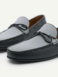Leather Bow Driving Shoes<PEDRO Online