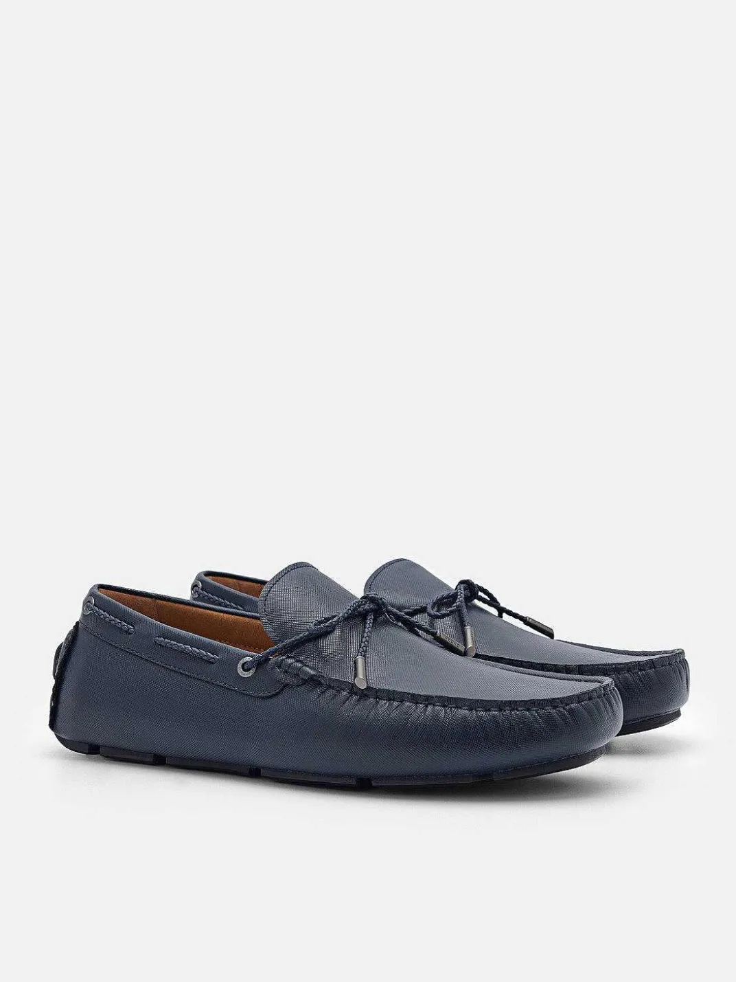 Leather Bow Driving Shoes<PEDRO Discount
