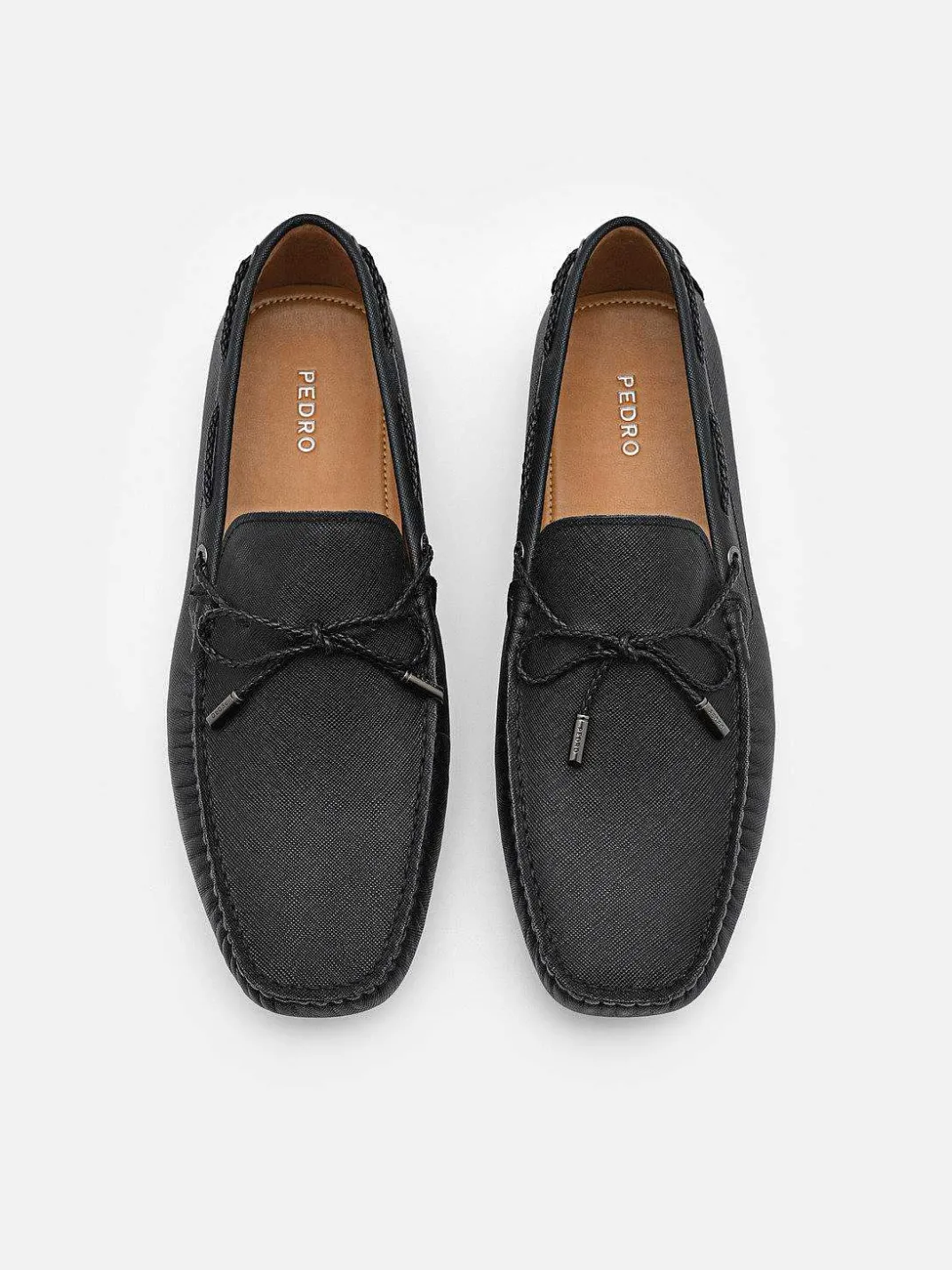 Leather Bow Driving Shoes<PEDRO Outlet