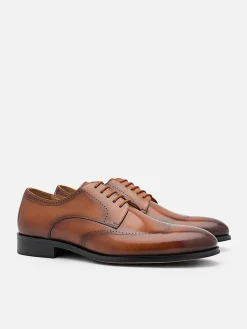 Leather Brogue Derby Shoes<PEDRO Online