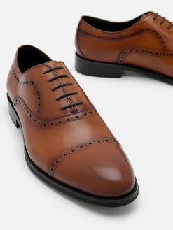 Leather Brogue Oxford Shoes<PEDRO Clearance