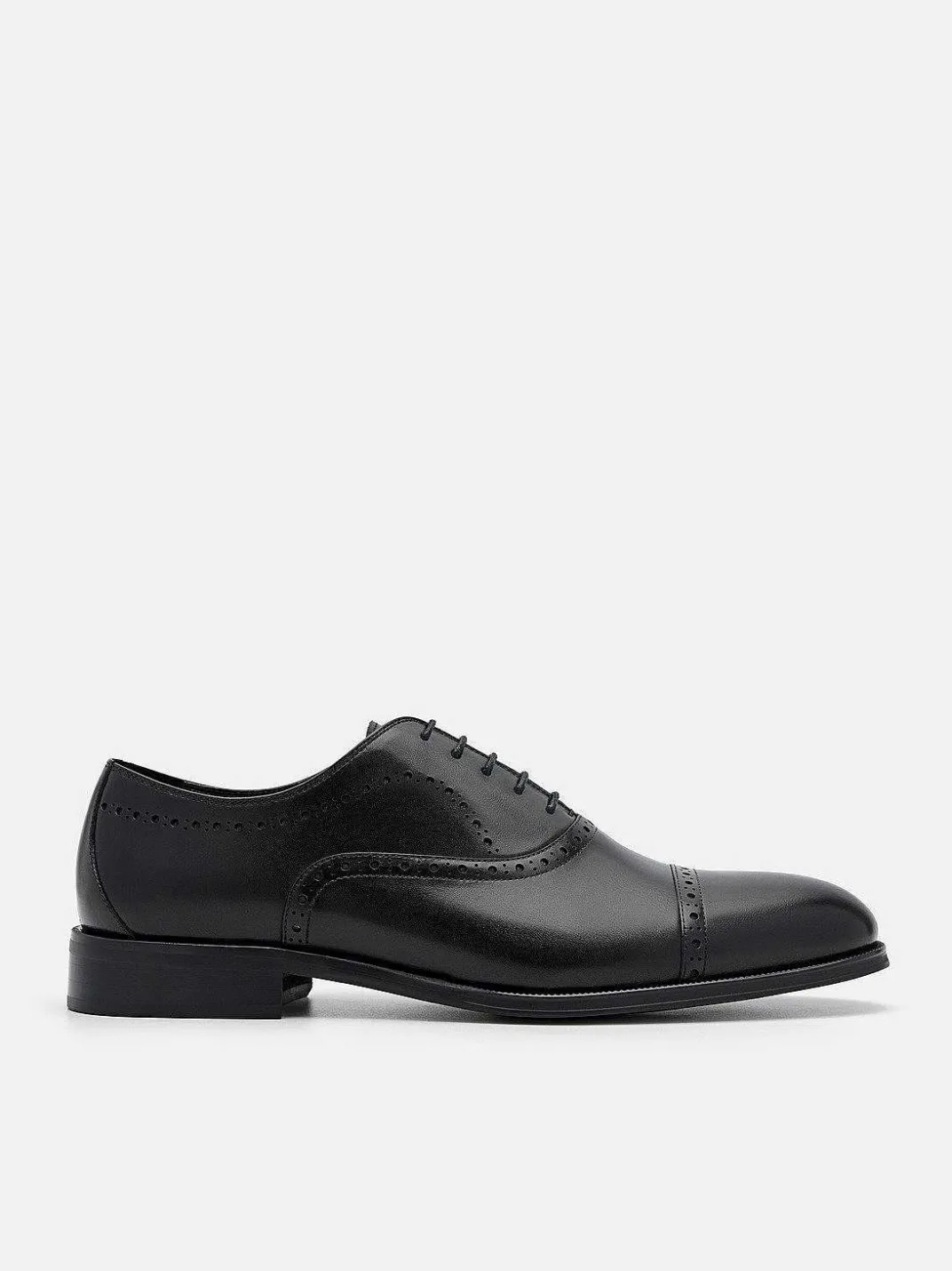 Leather Brogue Oxford Shoes<PEDRO Sale