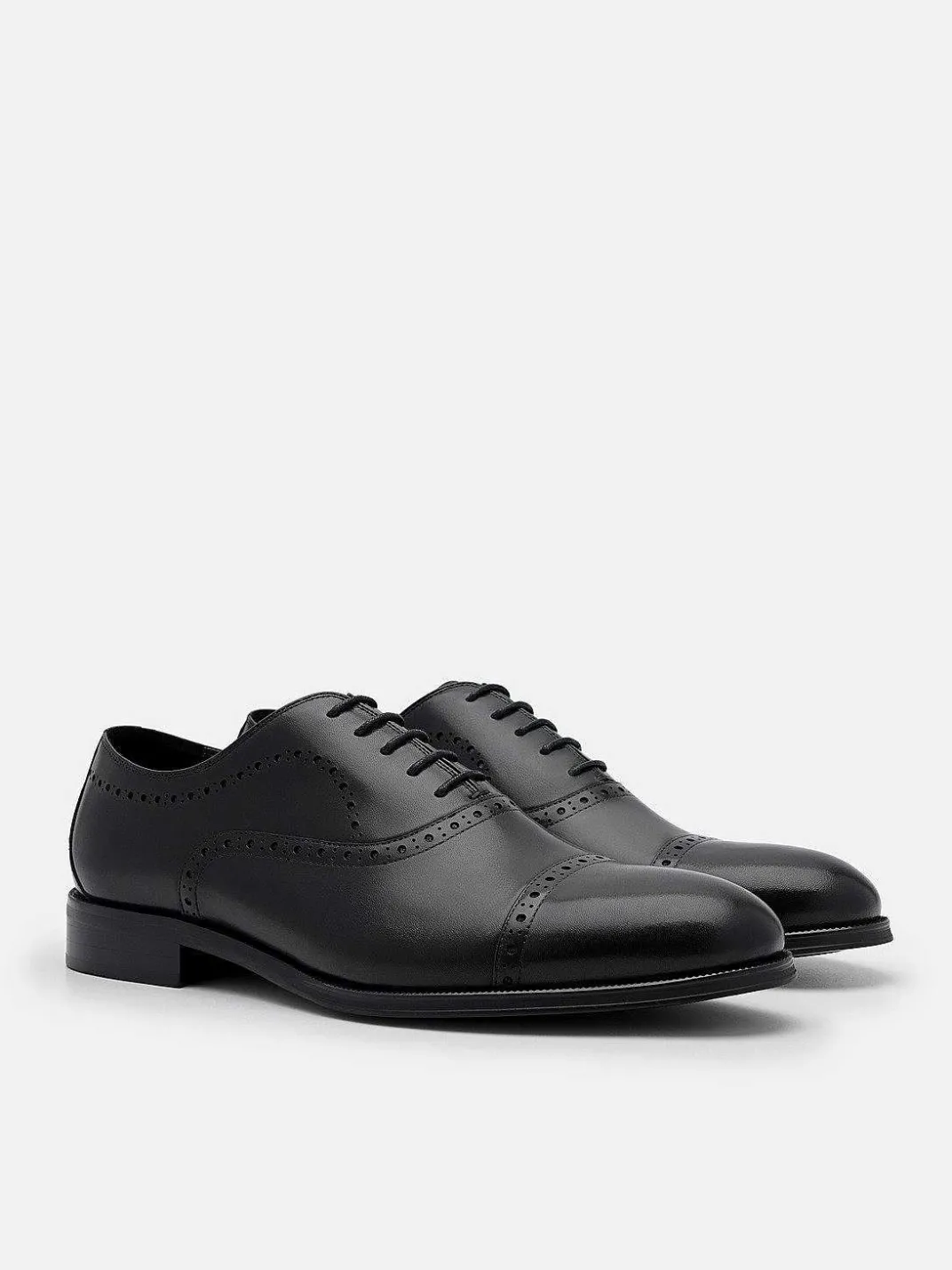 Leather Brogue Oxford Shoes<PEDRO Sale