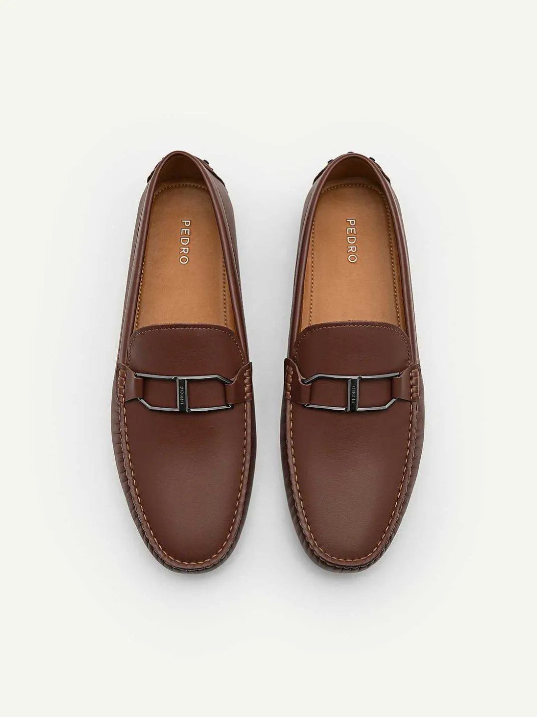 Leather Buckle Driving Shoes<PEDRO Online