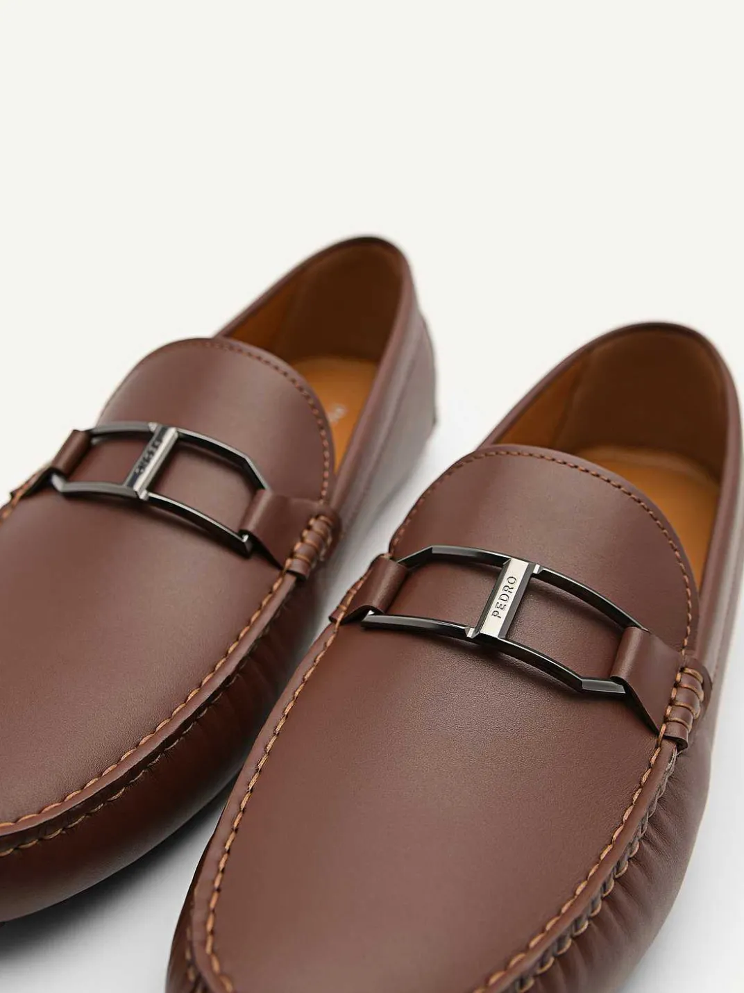 Leather Buckle Driving Shoes<PEDRO Online