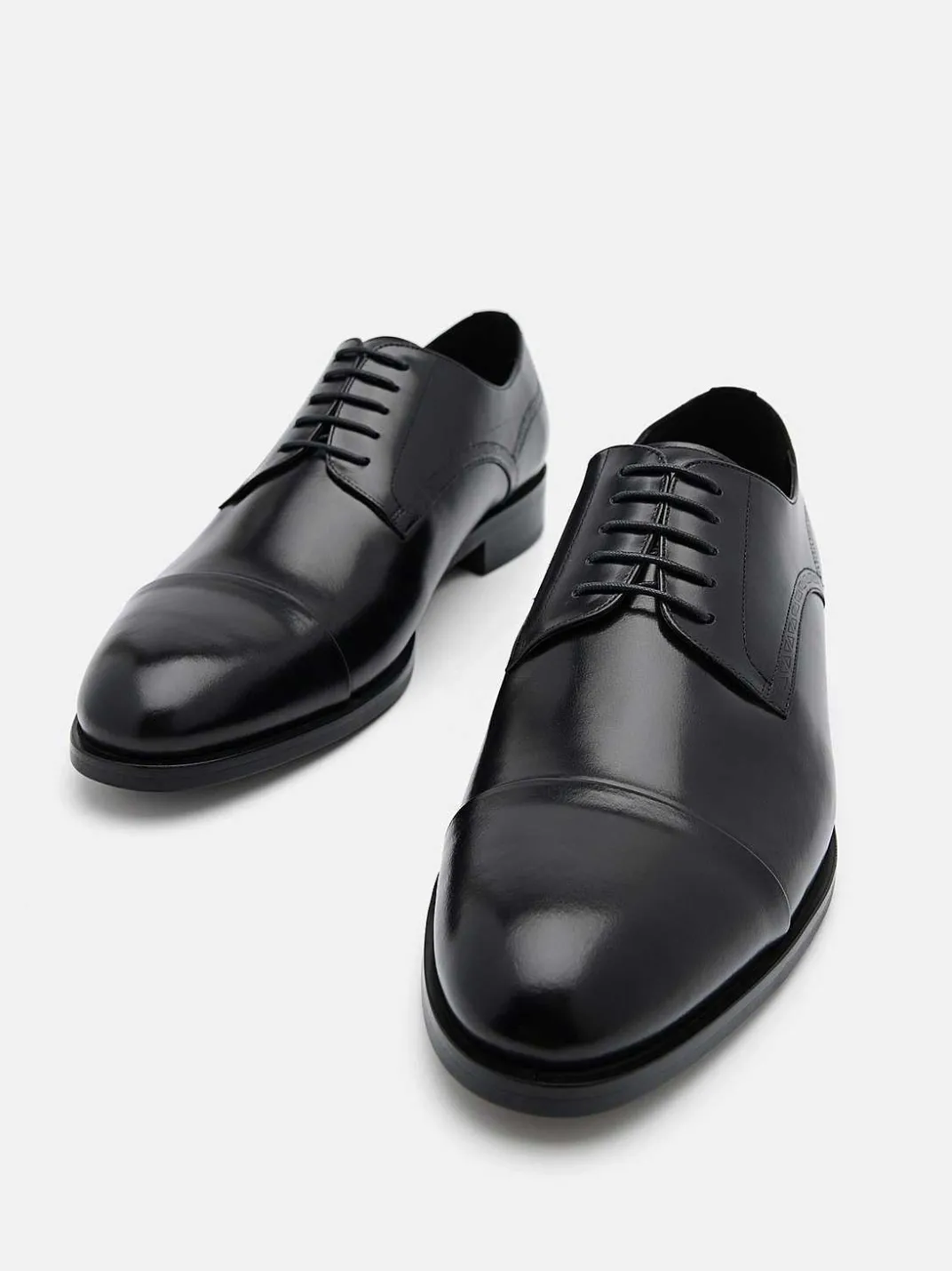 Leather Cap Toe Derby Shoes<PEDRO Online