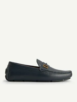 Leather Driving Shoes With Metal Bit<PEDRO Sale